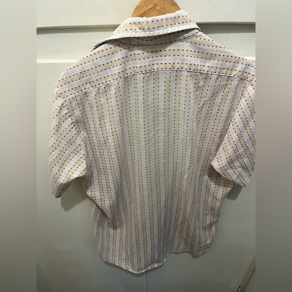 Vintage patterned men’s button up - Picture 5 of 5
